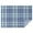 Blue White and, variant on Blue White and Yellow Checkered Pattern Rectangle Tablecloth 60"x84",Waterproof Polyester Rectangle Table Cloth, Wipeable Spillproof Polyester Tablecloth for Dining, Camping, Indoor and Outdoor