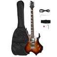 thumbnail image 7 of Glarry Burning Fire Style Beginner Electric Guitar with Bag, Accessories for Adult Student, 7 of 7