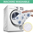 thumbnail image 6 of Pioneer Flower Floral Print Pattern Square Tablecloth, Waterproof Wipeable Spillproof Washable Table Cover for Home Kitchen Party Decor, 42"x42", 6 of 6