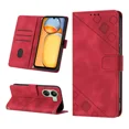 thumbnail image 1 of H Funda Tipo Cartera En Relieve Para Xiaomi Redmi 13c 4g, 1 of 7