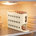 thumbnail image 3 of Egg Holder for Fridge, Egg container for refrigerator,Auto Rolling Egg Holder for Fridge,4-Tier Egg Dispenser Organizer Holds 28 Eggs,BPA-Free, Space-Saving Design, 3 of 6