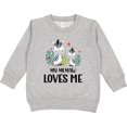 thumbnail image 2 of Inktastic Zebra My Memaw Loves Me Toddler Sweatshirt, 2 of 4