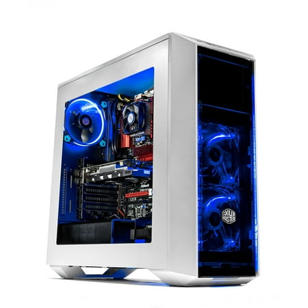SkyTech Oracle - Gaming Computer PC Desktop - AMD FX-6300 3.5 GHz, 120GB SSD, GTX 1060 3GB, 1TB HDD, 16GB DDR3, 970 Chipset Motherboard, Windows 10 Home (GTX 1060 3G | FX-6300 | (Best Chipset For Gaming 2019)
