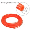 thumbnail image 2 of Unique Bargains Polyurethane PU Air Tube Tubing Pipe Hose Orange 20M Length 4mm x 2.5mm Dia, 2 of 2