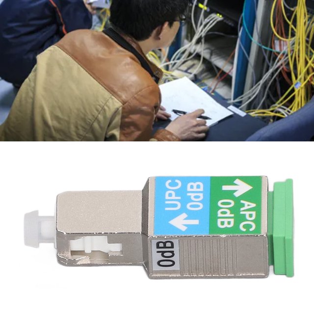 Adaptador de fibra óptica acoplador de fibra óptica SC UPC a excelente aislamiento baja pérdida de inserción para sala de comunicaciones ANGGREK Otros