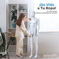 thumbnail image 2 of Maniquí Masculino Completo de 185 cm de Altura con Cabeza Ajustable SereneLife, Extremidades Flexibles y Diseño Desmontable, Perfecto para Tiendas de Ropa, Boutiques, Exposiciones y Más, Blanco, 2 of 6