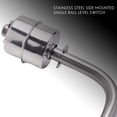 thumbnail image 5 of 3X Interruptor de Flotador Simple de Montaje Lateral de Acero Inoxidable de Alta Temperatura, 5 of 5
