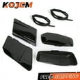 thumbnail image 4 of KOJEM Vivid Black Hard Saddle bags W/O Keys For 2014-2023 Harley Davidson Touring, 4 of 10
