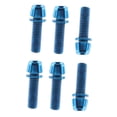 thumbnail image 2 of DYNWAVECA 6Pcs Bike Stem Screws Bolts Kit Bicycle Disc Brake Screws for Riding Cycling Blue, 2 of 10