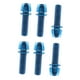 thumbnail image 2 of Kit de 6 tornillos para vástago de bicicleta, pernos para manillar, tornillos, suministros para reparación de discos de bicicleta Azul, 2 of 9