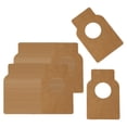 thumbnail image 1 of Rongfmy 100 Pieces Bottle Neck Tags Kraft Paper Tags Cellar Labels for Brown, 1 of 9