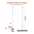 thumbnail image 4 of VEVOR 10x36in Lawn Leveling Rake Heavy Duty 83.9in Adjustable Handle for Yard & Garden, 4 of 9