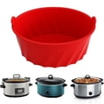 thumbnail image 3 of YAOMOBB Scratch-resistant Silicone Mat Reusable Silicone Slow Cooker Liner Food Grade Non stick Surface for Safe Cooking Essential Pot Accessory, 3 of 7