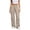 Khaki, variant on Kaemgyyd Women's Cargo Pants Elastic High Waisted Streetwear Pants Straight Leg Trousers with Pockets Workout Athletic Clothes(White,X-Large)