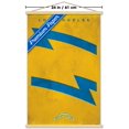 thumbnail image 3 of NFL Los Angeles Chargers - Logo 25 Wall Poster with Magnetic Frame, 22.375" x 34", 3 of 5