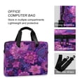 thumbnail image 4 of 16" Laptop Briefcase for Work Travel Laptop Shoulder Bag Carrying Handbag Laptop Case Lavender Bohemian Pattern, 4 of 8