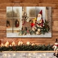 thumbnail image 3 of wall26 Canvas Wall Art Merry Christmas Pictures Home Wall Decorations for Bedroom Living Room Paintings Canvas Prints Framed - 12x18 inches, 3 of 5