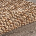 thumbnail image 5 of Ox Bay Multi-Toned Checkered Organic Jute Area Rug, 2' x 3', 5 of 8