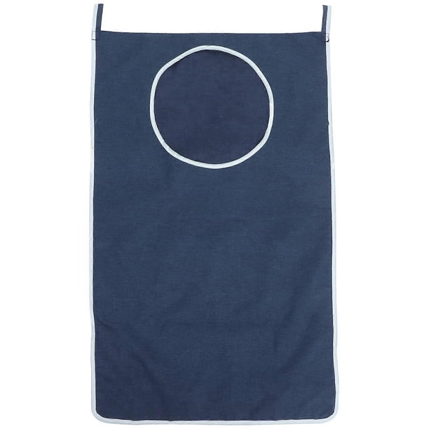 Washable Laundry Bag Bottom Zipper Design Family Bathroom 84X57CM Fabric 1 Set