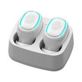 thumbnail image 2 of Earphone wireless, Hwkond Wireless Earbuds Bluetooth In Ear Light-Weight Headphones Built-in Microphone Immersive Premium Sound With Charging Case, White, Up To 60% Off, 2 of 7