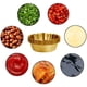 thumbnail image 5 of Plato para salsa de 10 piezas, platos para condimentos con sabor, cuenco para salsas de sushi de primera calidad, cuenco para ramequines de metal en miniatura de acero inoxidable, 5 of 6