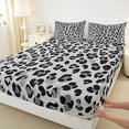 thumbnail image 3 of Castle Fairy Children Teenagers Leopard Print Twin Sheet Sets,Cheetah Print Bedding, 3 of 7
