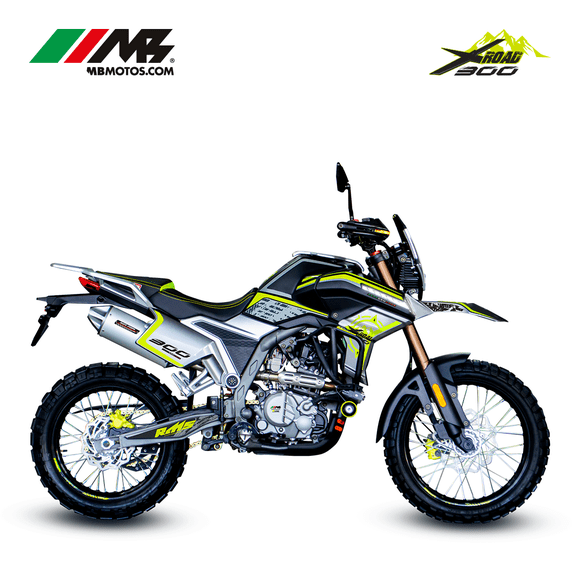 Motocicleta Doble Proposito MB Motos XROAD 300cc Amarillo 2025