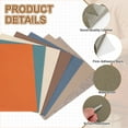 thumbnail image 3 of 2 Pcs Parche de reparación de cuero 8"x10" Kit de cinta de reparación autoadhesiva para cuero y vinilo para muebles, sofás, sillas, asientos de coche, barcos, chaquetas, Caqui, 3 of 7