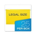 thumbnail image 6 of Pendaflex Reinforced 2" Extra Capacity Hanging Folders 1/5 Tab Legal Yellow 25/Box 4153X2YEL, 6 of 7