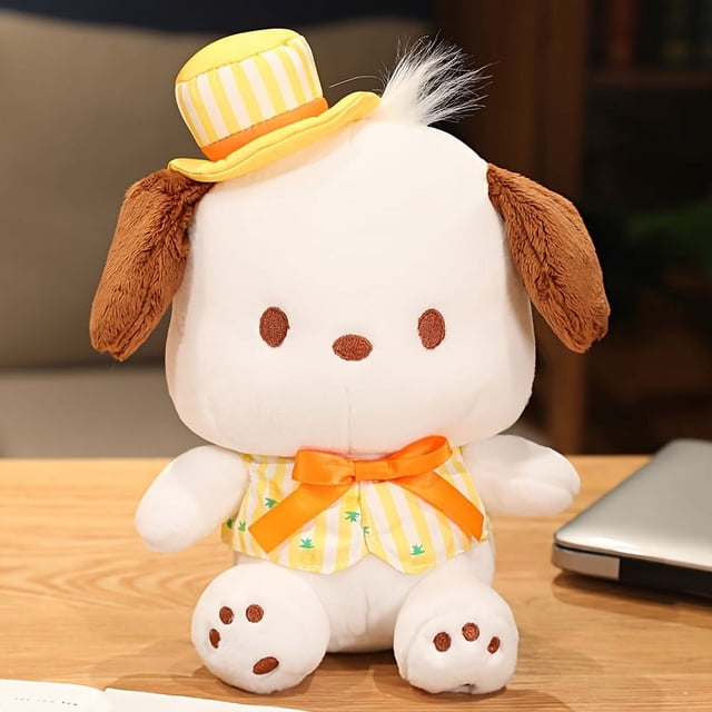 Muñeco de peluche de anime Kawaii, figura de animal de peluche de dibujos animados, juguete de almohada de felpa, lindo regalo de fiesta con tema de dibujos animados, peluches suaves para niñas, fanát