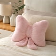 thumbnail image 7 of Black Bow Throw Pillow with Plush Short Fiber, Cute Decorative Pillow for Sofa & Bed Back Support, Unique Birthday Gift 1Pc, 7 of 7