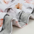 thumbnail image 2 of BORITAR Baby Blanket for Girls Super Soft Double Layer Minky with Dotted Backing, Receiving Blanket with Elegant Floral Multicolor Printed Blanket 30 x 40 Inch(75x100cm), 2 of 7