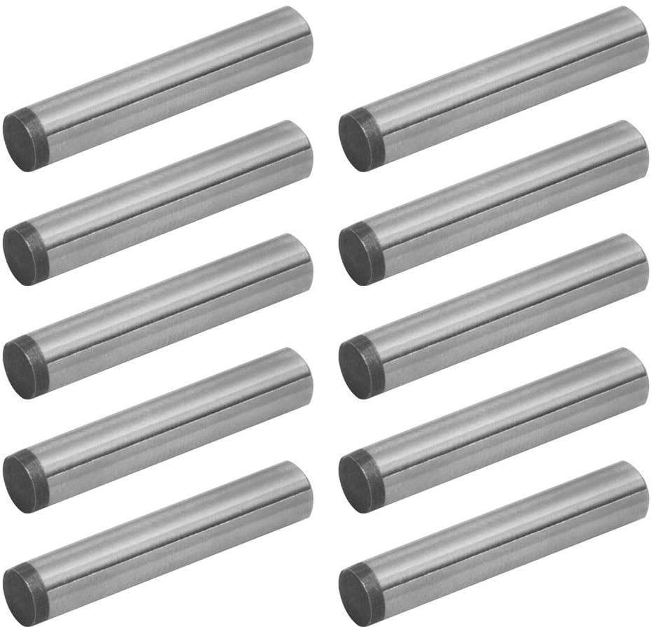 10 Pieces Alloy Steel Dowel Pins 1/4" Dia x 5/16" Length 