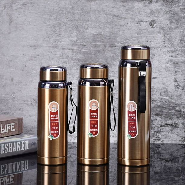 Termo portátil de acero inoxidable 316 para exteriores, taza con forma de estrella, para coche, de gran capacidad, para regalo