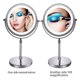 thumbnail image 4 of Espejo de Maquillaje YONGSHENG Iluminado con aumento 1x/10x LED 7 pulgadas Plata, 4 of 4