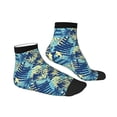 thumbnail image 6 of Salouo Hawaiian Style Pattern Unisex Middle Tube Socks,Middle-Finger Knee High Socks Over The Calf Tube Stocking Crew Stockings for Women and Men Tube Socks, 6 of 8
