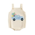 thumbnail image 1 of Spring 2025 New Baby Bodysuit 0-18M Cute Cartoon Duck Infant Suspenders Jumpsuit Easter Toddler One Piece Baby Clothing, 1 of 6