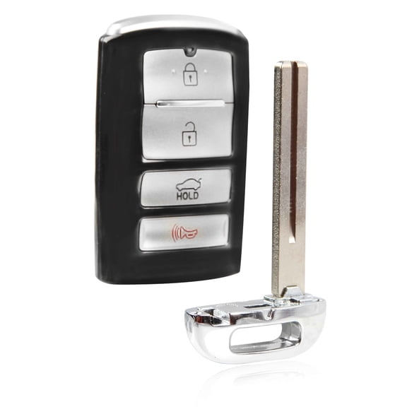 Key Fob Remote Replacement 4-Button Smart for 2017-2019 Kia Cadenza (TQ8-FO8-4F10, 95440-F6000)