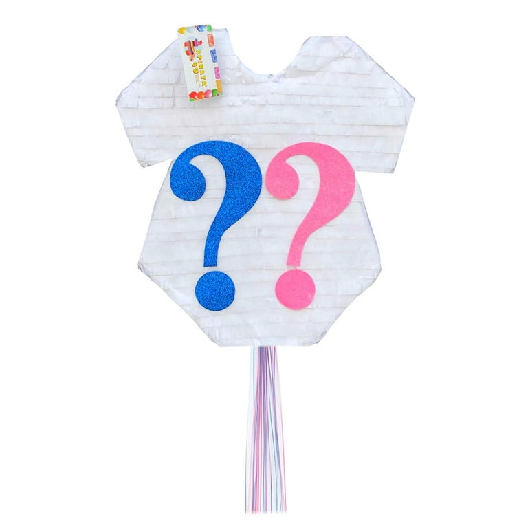 Gender Reveal ? Pull Piñata All Blue Pink Gender Reveal ? Pull Piñata All Blue Pink