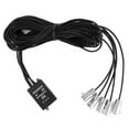 thumbnail image 1 of Car Ambient Light Automotive Interior Light  Lamp Car Interior LED Ambient Light RGB Remote Music Voice Control Multiple Modes 5 Lamps For Door Panel Dashboard, 1 of 8