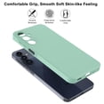 thumbnail image 4 of Galaxy A16 5G Case, Takfox Samsung Galaxy A16 5G 6.7" Basic Case [Frosted] Shockproof Case Liquid Silicone Gel Rubber Soft TPU Anti-slip Bumper Thin Matte Slim Phone Case Covers ,Mintgreen, 4 of 10
