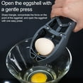 thumbnail image 3 of Jierger Eggshells Opener Scissor Cracker, Eggs Cutters, Quick Open Eggs Kitchen Gadgets, Raws Soft Eggs Shell Remover Smooth Round Opening 4.53x7.26in, 3 of 8