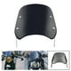 thumbnail image 3 of Parabrisas de motocicleta de 5-7 pulgadas Soledad deflector Parabrisas Universal piezas de repuesto accesorios negro, 3 of 10