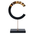thumbnail image 2 of Cshape With Marble Stand Black, 2 of 2