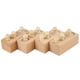 thumbnail image 1 of 4 piezas Montessori bloques cilíndricos con perillas de madera juguetes de tablero de práctica educativa para color primario, 1 of 9