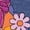 HEATHER NAVY, variant on LOL OMG! Fashion Dolls - Skater Chick w/ Flowers - Toddler & Youth Girls A-line Dress