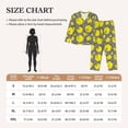 thumbnail image 4 of Balery Pirate Skulls Pattern Pajama Sets for Women Long Sleeve 2 Piece Sleepwear Loungewear Sets Soft PJ's with Pockets Long Sleeve Comfy Pj Sets-XX-Large, 4 of 7