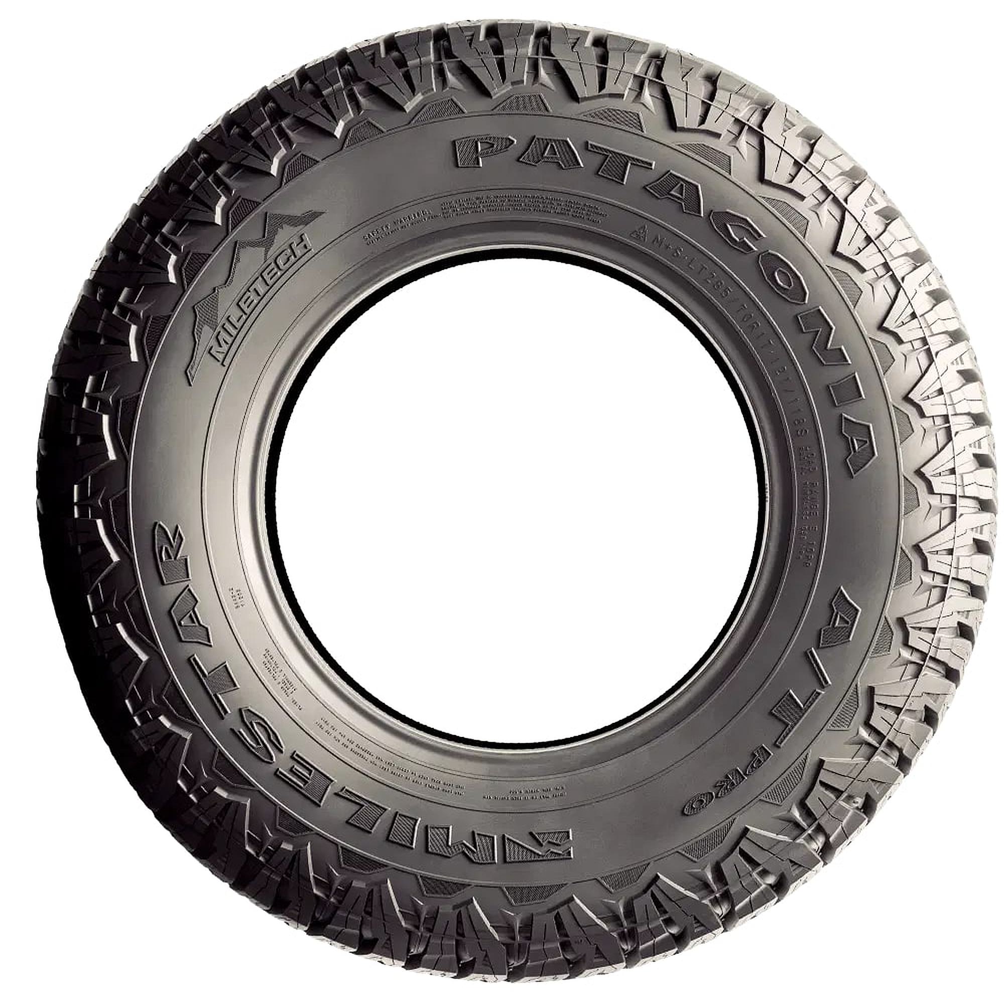 Set of 2 Milestar Patagonia A/T Pro LT265/75R16 123/120S E Tires ...