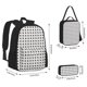 thumbnail image 2 of Easygdp Airplane Mochila para Niños y Niñas con Set de Caja de Almuerzo y Estuche para Lápices 3 en 1, Mochila Escolar Estampada para Adolescentes, 2 of 7