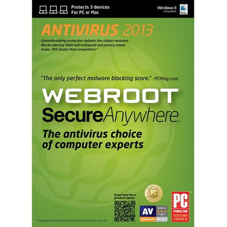 Navarre Webroot Antivirus 2013 3pc Security Sftw